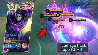 WTF DAMAGE!! TRY THIS NEW ALUCARD 1 HIT BUILD 2025!! ( insane damage☠️ ) - MLBB