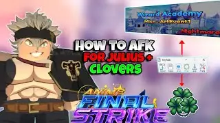 HOW TO AFK ELF INVASION EVENT + JULIUS in ANIME FINAL STRIKE