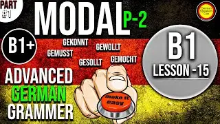 German B1 Lesson 15: Modal P-2 B1+