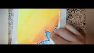 Oil Pastel Color Drawing / Easy Drawing Techniques/&nbsp; Easy Drawing Ideas #DrawingIdeas #art