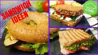 Gesunde Sandwiches | einfach & schnell | 3 Sandwich Rezepte