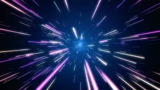 4K SUPER FAST Moving Laser Lights Hyperspace- Motion Graphics Animated Background ║ TikTok Trend