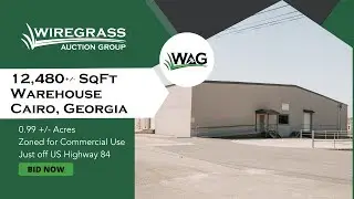 12,480 Square Foot Warehouse on 0.99+/- Acres in Cairo, Georgia