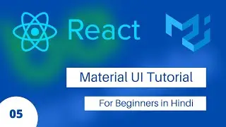 Material UI Tutorial For Beginners in Hindi #5 Icons
