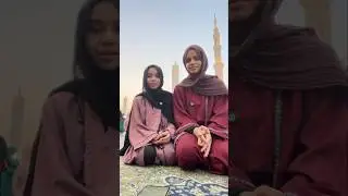Выучите дуа для азана | Марьям и Фатима много читают ибада в Мадинатуль-Мунаваре | Магриб Азан