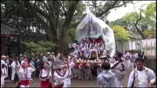 平成25年10月19日　佐備神社宮入　上佐備