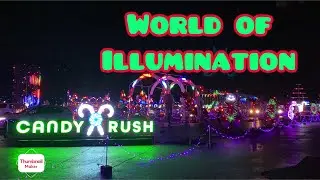 World of Illumination| World&rsquo;s Largest Drive-Thru Light show  #worldofillumination