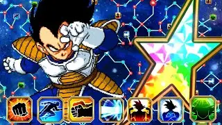 RAINBOW STAR APRIL FOOLS RETRO VEGETA SHOWCASE! DBZ Dokkan Battle