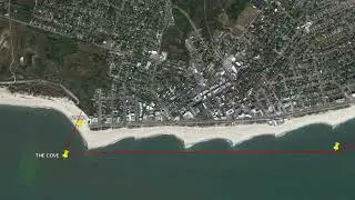 Poverty To Cove 2.4 Mile Swim Course