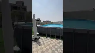 INTEX ultra frame pool 975 cm 488 cm 132 cm delivery and installation all over uae 00971551650185