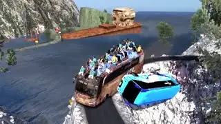 old bus on the most dangerous road in the world - Euro Truck Simulator 2