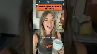 Lauren Watkins has a message #morganwallen #laurenwatkins