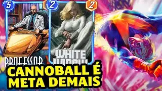CANNONBALL ESTÁ VOANDO NO MARVEL SNAP | DO MEME AO META |Marvel Snap