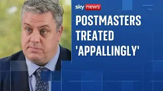 Postmasters treated 'appallingly', says minister