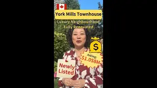 York Mills Townhouse Near Bridle Path Mansions | Move-In Ready, Fully Renovated