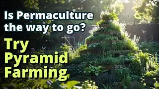 My Permaculture Pyramid Keeps Getting Better Every Year - Ancient Vertical Farming Secret
