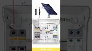 How to Install DC surge protection device, MCB & Fuse in a Solar Combiner Box and Connect to PV Pane