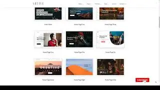 Artive - Creative Portfolio Theme woocommerce portfolio Website Builder