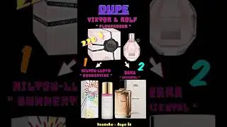 #shorts VIKTOR & ROLF Flowerbomb💐💣Perfume Dupes🤑 ???🤷🤯💸 #dupeit