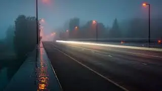 Relaxing Rain with Highway driving ASMR | HIGH ENERGY ASMR