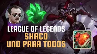 PARTIDA INTENSA de SHACO vs BEL'VETH en Uno para todos LEAGUE OF LEGENDS