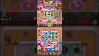 (Replay) Tesla level 7 vs Inquisitor level 7|Rush Royale Gameplay Indonesia