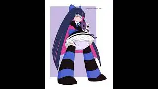 Stocking usando fralda