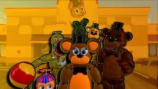 FNaF Animatronics vs Me | Gmod FNaF Shenanigans