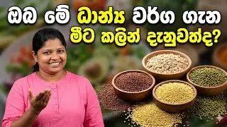 Grains vocabulary 🍠 Grains, Seeds & Cereals Name In English With Pictures🍿වටිනා පාඩමක්