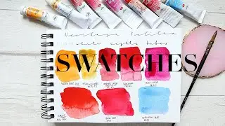 White Nights Watercolour Tubes | Swatches