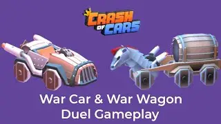 War Car & War Wagon - Duel Gameplay Crash of Cars