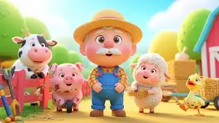 Old MacDonald&rsquo;s Farm Needs Help Today 🚜🐮 Kids Learning Farm Story