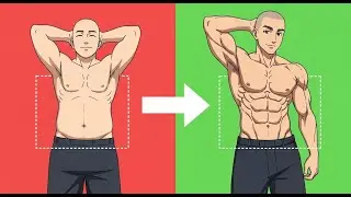 The ONLY 5 Exercises You Need For A Six Pack (Home Workout)