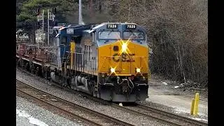 Compilation of Trains from @Railstream  Fostoria, Ohio