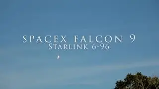 SpaceX Falcon 9 Starlink 6-96