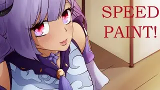 KEQING SPEEDPAINT
