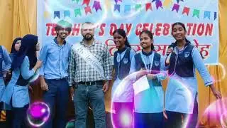 Teachers Day Celebration By Students👩🏻‍🏫❄️👨🏻‍🏫🌹 || Exon Montessori School 🎒🏫😊
