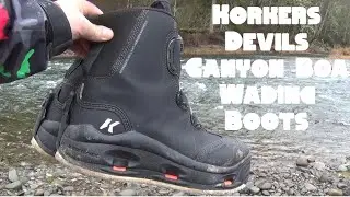 Korkers Devils Canyon Boa Wading Boots For Fly Fishing Review Best Wading Boots