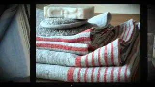 LinenMe Striped Huckaback Towels Collection