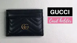 Gucci marmont card holder