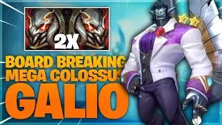Double Titans Colossus Galio Can&rsquo;t Be Moved! (TFT Set 6 PBE) | Milk