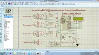 Transformer current sensor and relay