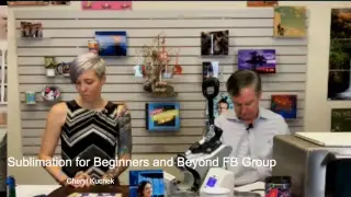 Sublimation for Beginners and Beyond Live Stream