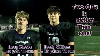 Rumson-Fair Haven 34 Point Pleasant Boro 0 | Week 0 Highlights | RFH 2 QBs Dazzle in Debut!