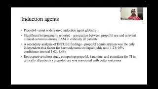 IJA VLOG Rohin June 2024 Induction agents for emergency airway management in critically ill patients