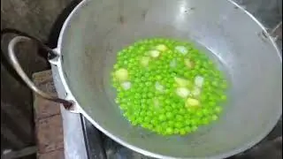 আলু মোটার পরটা রেসিপি #recipe #food #cooking 