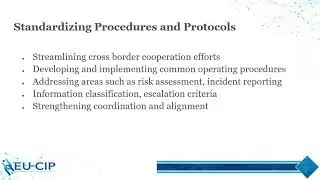 3.3. Best practices in cross border cooperation