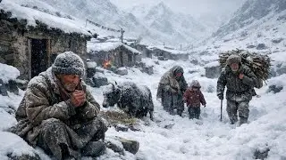 Life in Nepal`s🇳🇵Frozen Mountain || How Family Endure The Impossbible || Real Lifestyle in Nepal🇳🇵||