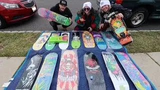 MASSIVE Vintage Skateboard Haul From MILLION DOLLAR Collection!