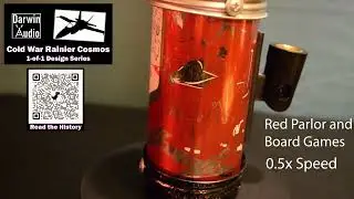 1950s Lo Fi Beer Can Microphone - Boeing Wind Tunnel Rainier, Red Parlor and Board Games